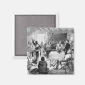 1877年の座ブル会議 マグネット (正面/裏面)