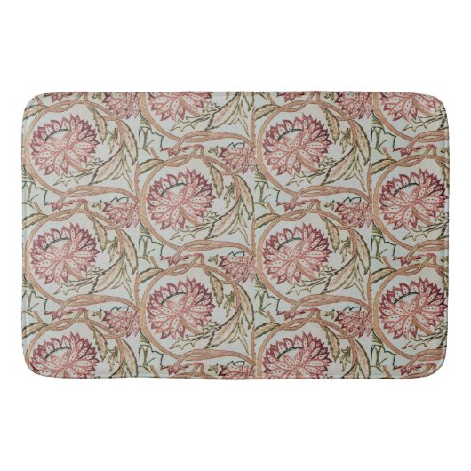 1878ヴィンテージウィリアム・モリス植木鉢 バスマット (正面)