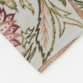 1878ヴィンテージウィリアム・モリス植木鉢 フリースブランケット (角)