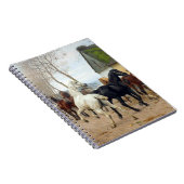 1878年頃の馬のパック ノートブック (右側)