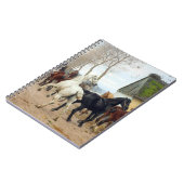 1878年頃の馬のパック ノートブック (左側)