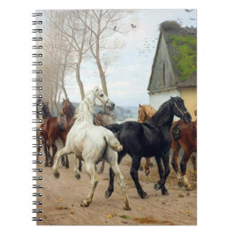 1878年頃の馬の群れ ノートブック