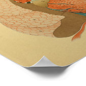 1879ヴィンテージプリントハート肺 ポスター (角)