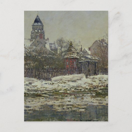 1879年ヴェテウイル教会 ポストカード (正面)