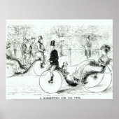 1879年「公園の提案」 ポスター (正面)