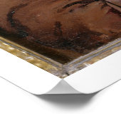 1879年、祈りの言葉の若い女性(油) ポスター (角)