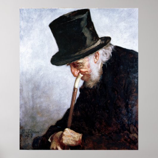 1879退職した年、マサチューセッツ州の海上キャプテン ポスター (正面)