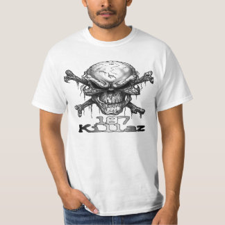187 Killazのスカル Tシャツ