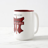 187TH歩兵RAKKASANSのマグ ツートーンマグカップ (正面右)