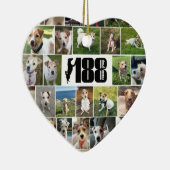 188レスキュー・グループの両面ハートオーナメント セラミックオーナメント (右)