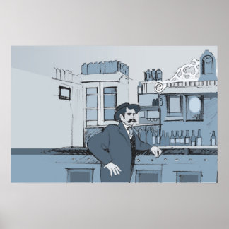 1880のバーシーン – 離れ ポスター