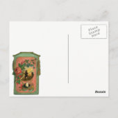 1880の消防士のアートワーク2火災 ポストカード (裏面)