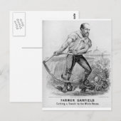 1880ガーフィールド ポストカード (正面/裏面)