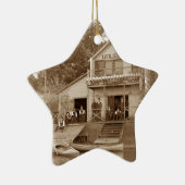 1880ズメンズクラブキツネリバークラブ魚釣りエルジン セラミックオーナメント (右)