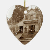 1880ズメンズクラブキツネリバークラブ魚釣りエルジン セラミックオーナメント (右)