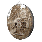 1880ズメンズクラブキツネリバークラブ魚釣りエルジン ダーツボード (正面右)