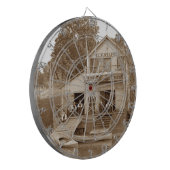 1880ズメンズクラブキツネリバークラブ魚釣りエルジン ダーツボード (正面左)