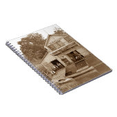 1880ズメンズクラブキツネリバークラブ魚釣りエルジン ノートブック (右側)