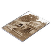 1880ズメンズクラブキツネリバークラブ魚釣りエルジン ノートブック (左側)