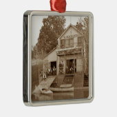 1880ズメンズクラブキツネリバークラブ魚釣りエルジン メタルオーナメント (右)