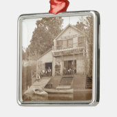 1880ズメンズクラブキツネリバークラブ魚釣りエルジン メタルオーナメント (左)