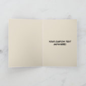 1880ビクトリアンのパーティークラブ招待状セピアかわいい 招待状 (内部)