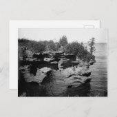 1880使徒の島、教皇の鼻、スーペリア湖 ポストカード (正面/裏面)