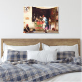 1880年の古美術家 キャンバスプリント (インサイチュ (寝室))