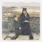 1880年の未亡人 スクエアシール (正面)