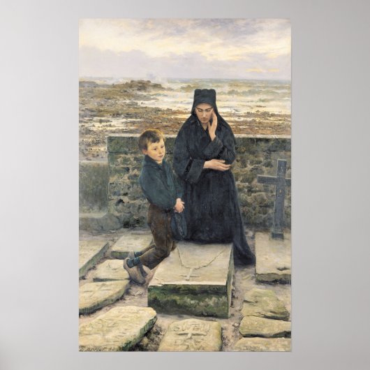 1880年の未亡人 ポスター (正面)