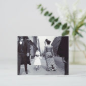 1880年の母子母デイカード ポストカード (スタンド正面)