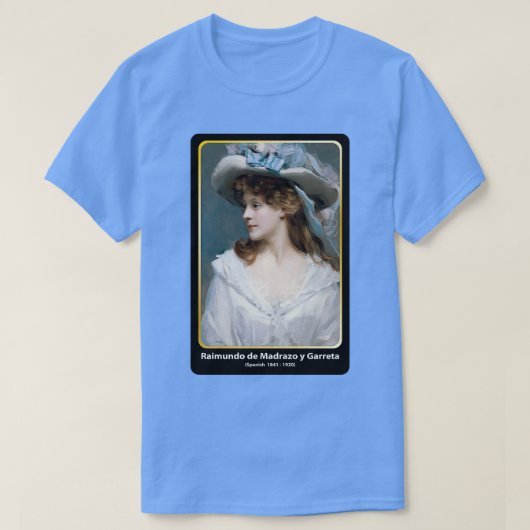 1880年の白い造形芸術の女性 Tシャツ (デザイン正面)