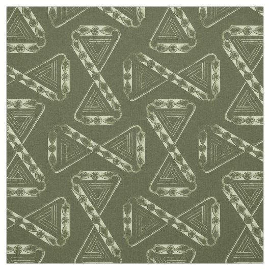 1880年は昔のオリーブグリーン ファブリック (見本)