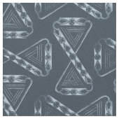 1880年は昔のネイビーブルー ファブリック (クローズアップ)