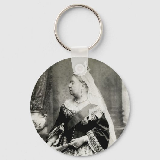 1880年イギリス女王ビクトリア キーホルダー (正面)
