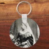 1880年イギリス女王ビクトリア キーホルダー (正面)