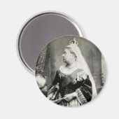 1880年イギリス女王ビクトリア マグネット (正面/裏面)