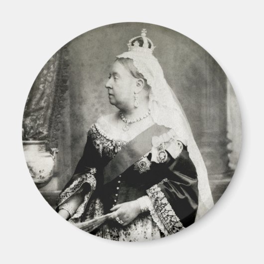 1880年イギリス女王ビクトリア マグネット (正面)