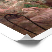 1880年セーブルのテラス(キャンバス上の油) ポスター (角)