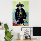 1880年メディシン・ショーのポスター ポスター (ホームオフィス)