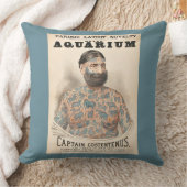 1880年代のキャプテン・コステンヌスの刺青の男 クッション (ブランケット)