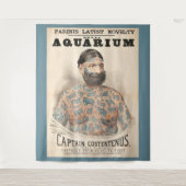 1880年代のキャプテン・コステンヌスの刺青の男 タペストリー (正面)