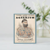 1880年代のキャプテン・コステンヌスの刺青の男 ポストカード (スタンド正面)