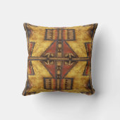 1880年代のシャイエンヌParflecheの枕デザイン クッション (裏面)