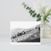 1880年旅客列車 ポストカード (スタンド正面)