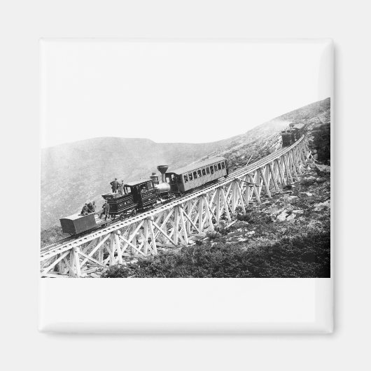1880年旅客列車 マグネット (正面)