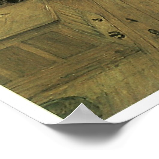 1880年HMS Bellerophonに乗船 ポスター (角)