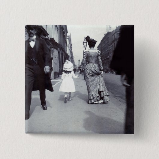 1880母 + ボストンの娘 缶バッジ (正面)