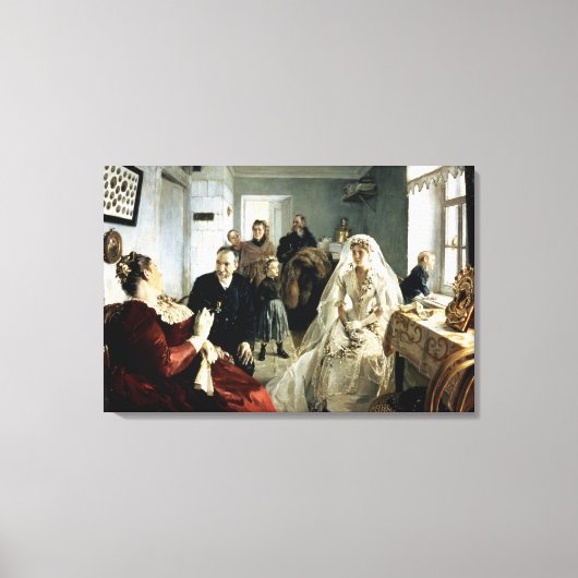 1880結婚年代 キャンバスプリント (正面)