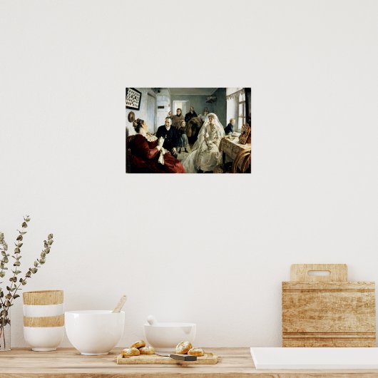 1880結婚年代 ポスター (キッチン)